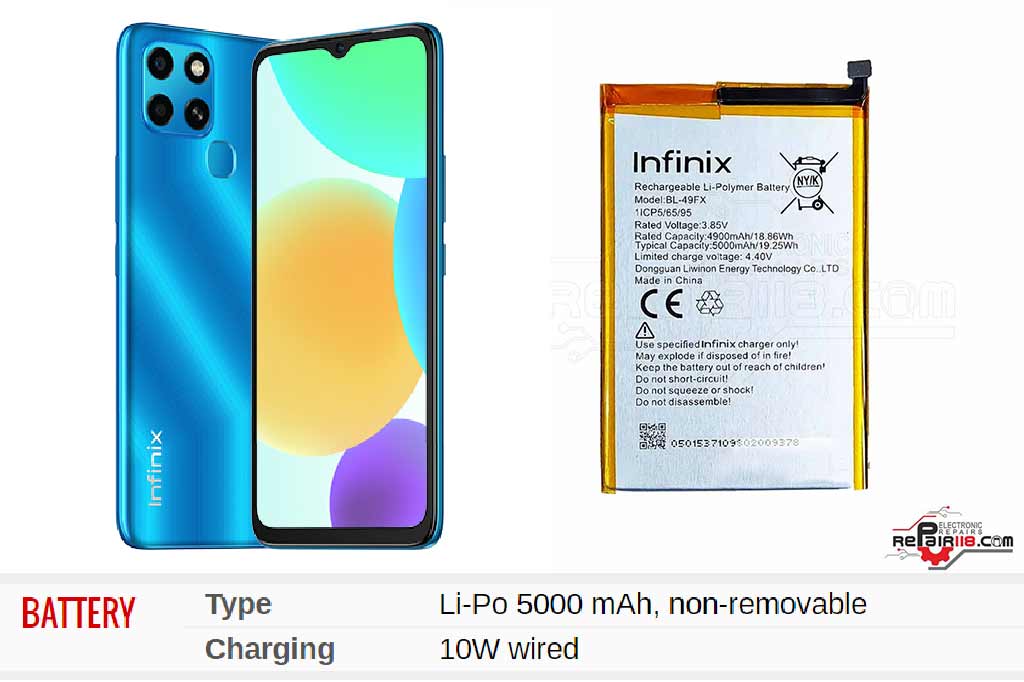 Infinix-Smart-6-X6511b-Phone-Battery
