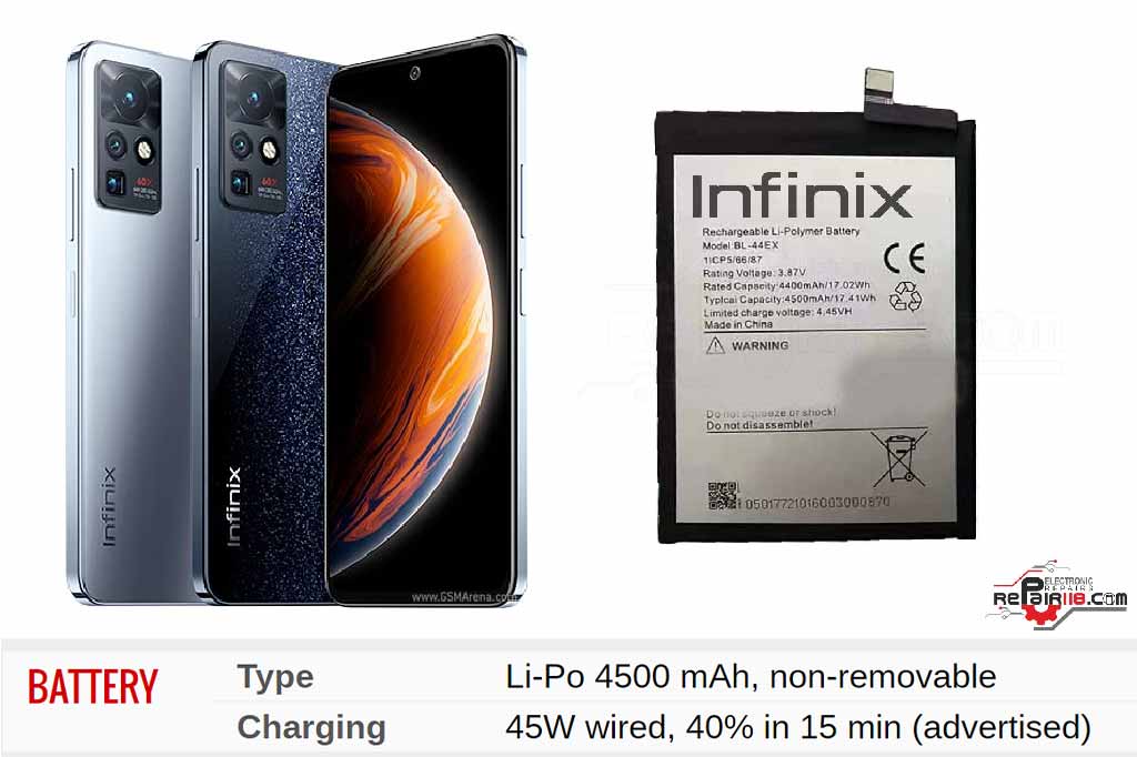 Infinix-Zero-X-Battery