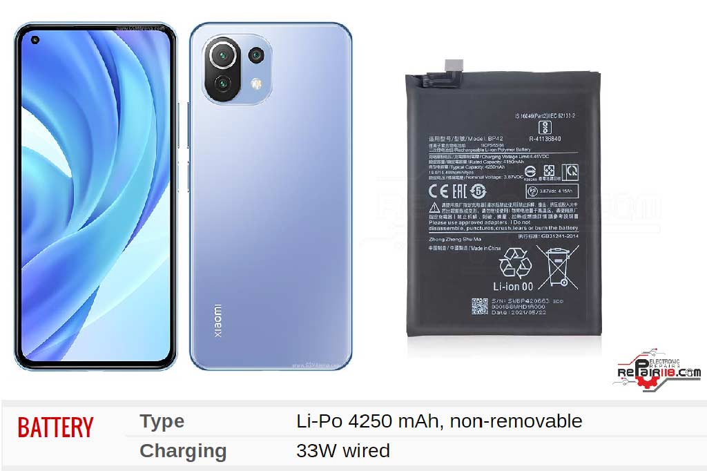 Xiaomi-11-Lite-4G-Battery